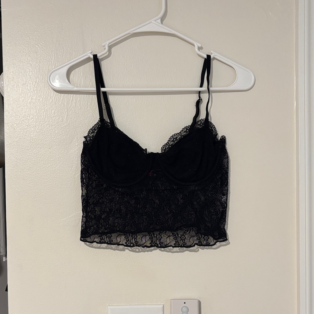 Edikted Black Lace Bralette